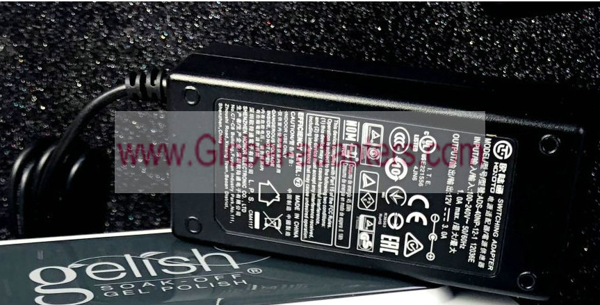New HOIOTO 12V 3A Switching AC Adapter Power Supply For HARMONY GELISH 18G LED LAMP LIGHT